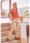 Lascana Women's Patterned Jogger Pant In Multi