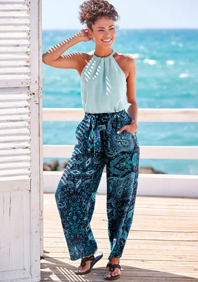 Lascana Women's Patterned Pants In Multi