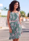 Lascana Women's Patterned Sleeveless Dress In Multi