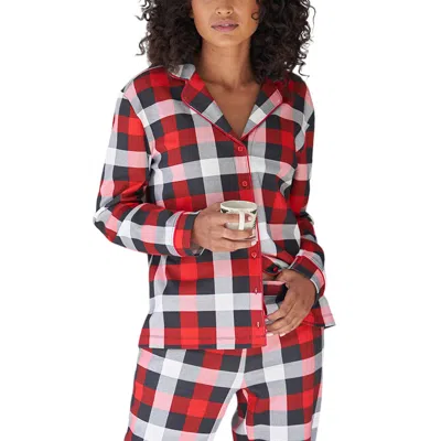 Lascana Women's Plaid Button Down Long Sleeve Shirt In Multi