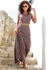 Lascana Women's Polka Dot Maxi Dress
