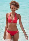 Lascana Women's Side Button Classic Bikini Bottom
