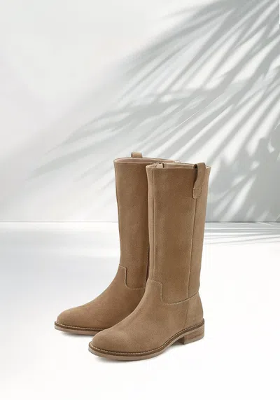 Lascana Women's Suede Tall Boots