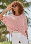 Lascana Women's Wide Sleeve Open Knit Sweater