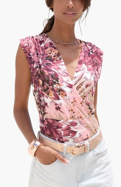 Lascana Wrap Look Top In Multi