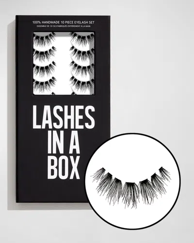 Lashes In A Box No. 23 Lashes, 10 Pairs In Black