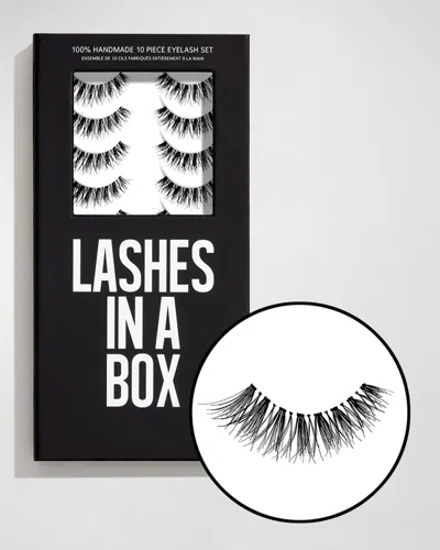 Lashes In A Box No. 24 Lashes, 10 Pairs In Black
