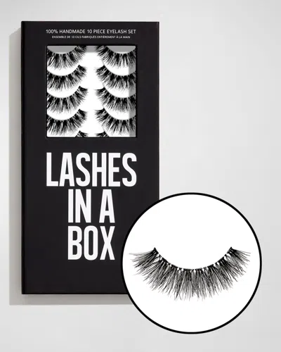 Lashes In A Box No. 27 Lashes, 10 Pairs In Black