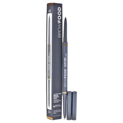 Lashfood Browfood Ultra Fine Brow Pencil Duo - Brunette By  For Women - 0.0035 oz Eyebrow Pencil