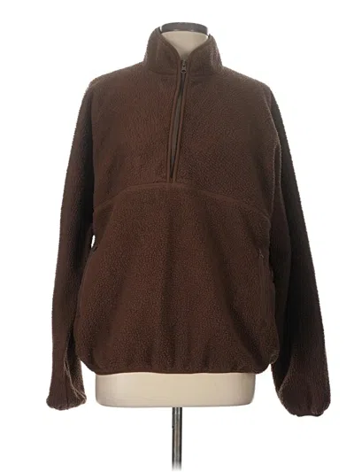 Pre-owned Laslulu Pullover Sweater In Brown