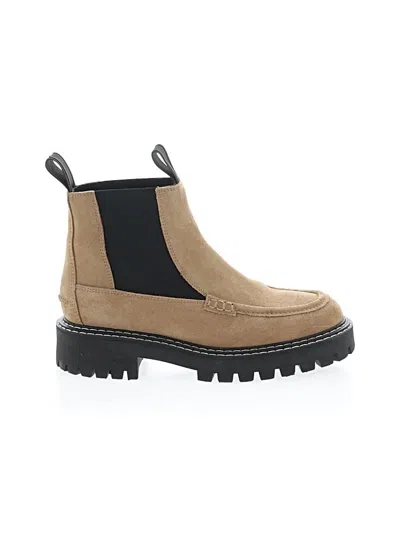 Pre-owned Last Ankle Boots In Brown