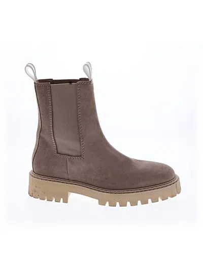 Pre-owned Last Ankle Boots In Brown