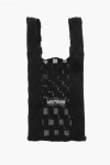 Last Frame Checked Tote Bag With See-through Details