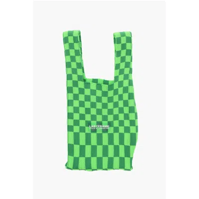 Last Frame Green Polyester Tote Bag