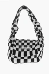 Last Frame Two-tone Checked Mini Bag With Knotted Handle