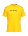Last Resort Ab Man T-shirt Ocher Size S Cotton In Yellow