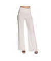 Last Tango Basic Wide Leg Pant In Taupe In Gray