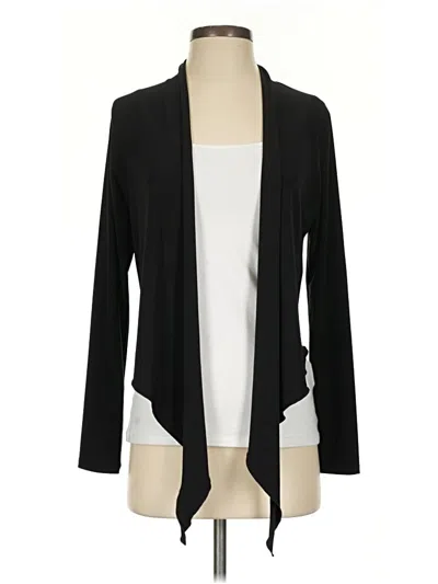 Pre-owned Last Tango Cardigan Sweater In Black