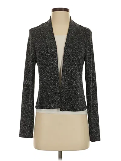 Pre-owned Last Tango Cardigan Sweater In Silver