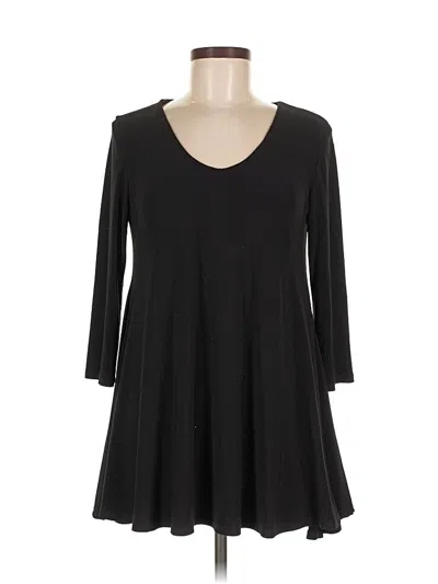 Pre-owned Last Tango Casual Dress In Black
