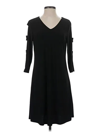 Pre-owned Last Tango Casual Dress In Black