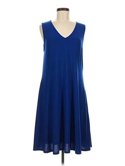 Pre-owned Last Tango Casual Dress In Blue