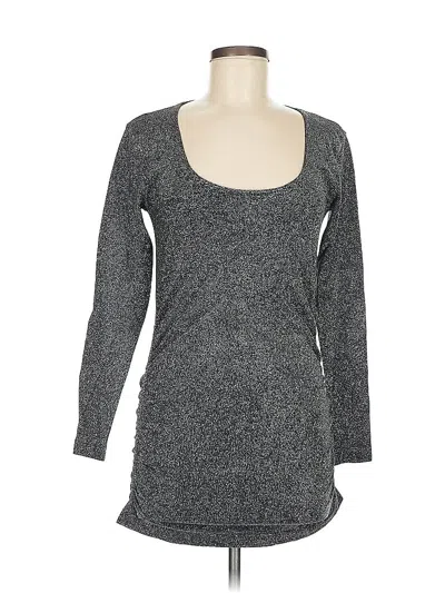 Pre-owned Last Tango Casual Dress In Silver