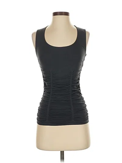 Pre-owned Last Tango Sleeveless Top Black Halter Neckline Tops