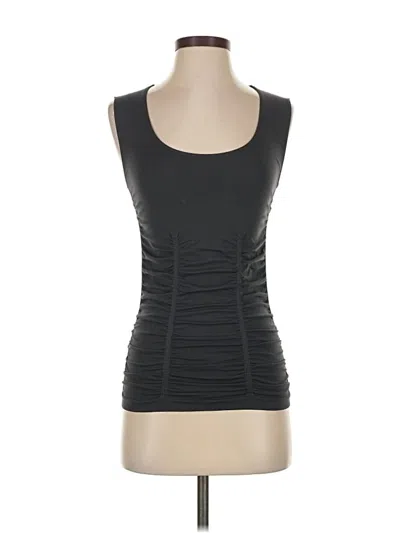 Pre-owned Last Tango Tank Top Black Strapless Neckline Tops