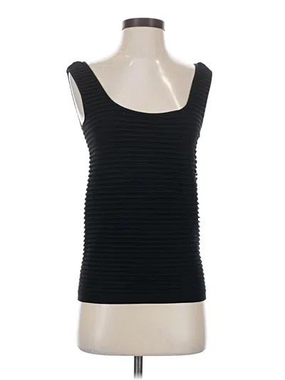 Pre-owned Last Tango Tank Top Black Strapless Neckline Tops
