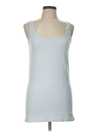Pre-owned Last Tango Tank Top Blue Strapless Neckline Tops