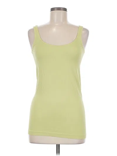 Pre-owned Last Tango Tank Top Green Strapless Neckline Tops