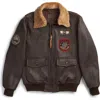 Last Wolf Heavy Weight Lamb Leather Flight Jacket