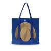 Lastelier Parakalo Cotton Canvas Bag In Blue
