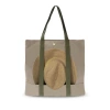 Lastelier Parakalo Cotton Canvas Bag In Brown
