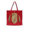 Lastelier Parakalo Cotton Canvas Bag In Red