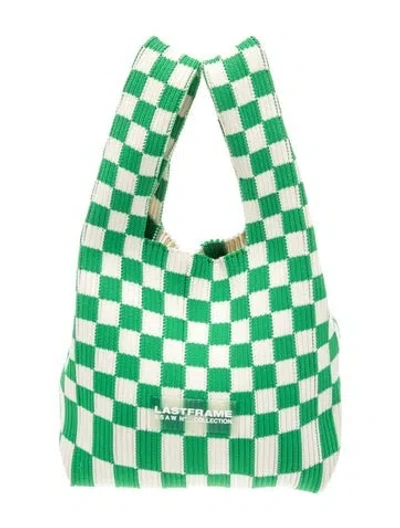 Pre-owned Lastframe Top Handle Bag In Green