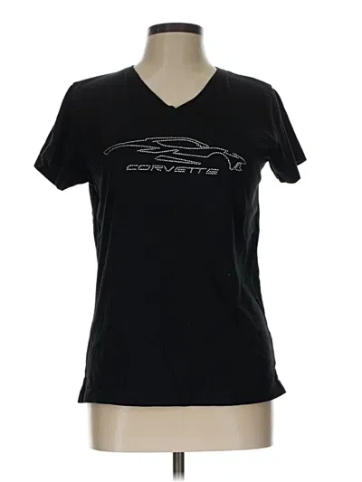 Pre-owned Lat Active T-shirt In Black