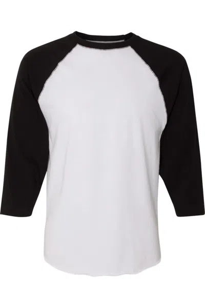 Lat Baseball Fine Jersey Three-quarter Sleeve Tee In Multi