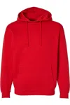 Lat Elevated Basic Hoodie In Red