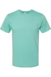 Lat Fine Jersey Tee In Green
