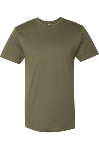 Lat Fine Jersey Tee In Green