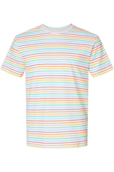 Lat Fine Jersey Tee In Multi