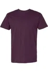 Lat Fine Jersey Tee In Purple