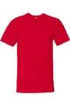 Lat Fine Jersey Tee In Red