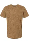 Lat Fine Jersey Tee In Yellow