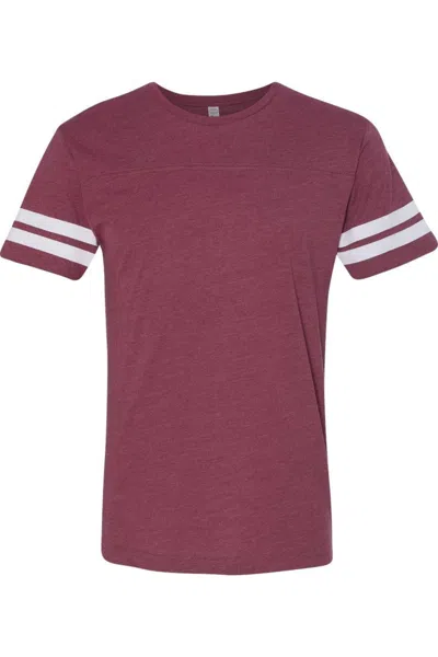 Lat Football Fine Jersey Tee In Multi