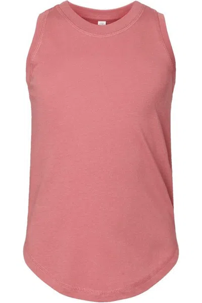 Lat Kids' Girls´ Relaxed Fine Jersey Tank In Pink