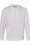 Lat Harborside Mlange French Terry Hooded Pullover In Gray
