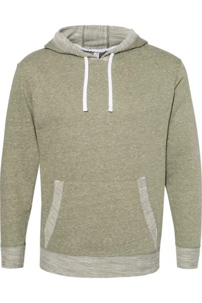 Lat Harborside Mlange French Terry Hooded Pullover In Multi